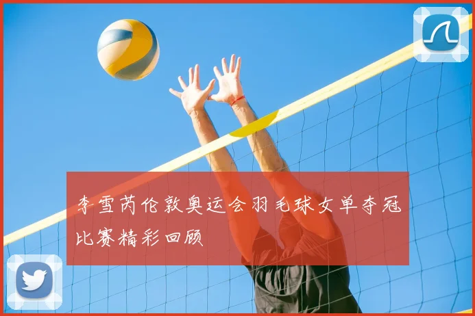 李雪芮伦敦奥运会羽毛球女单夺冠比赛精彩回顾